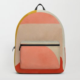 Shapes abstract pastel II Backpack