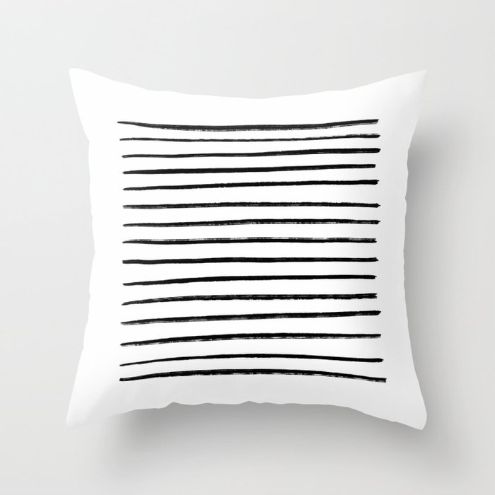 lines Throw Pillow