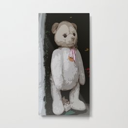 Teddy Bear Metal Print | Digitalmanipulation, Childrenswalldecor, Abstractbear, Digitalart, Teddybear, Children, Photo, Childrensroom, Photoart, Color 