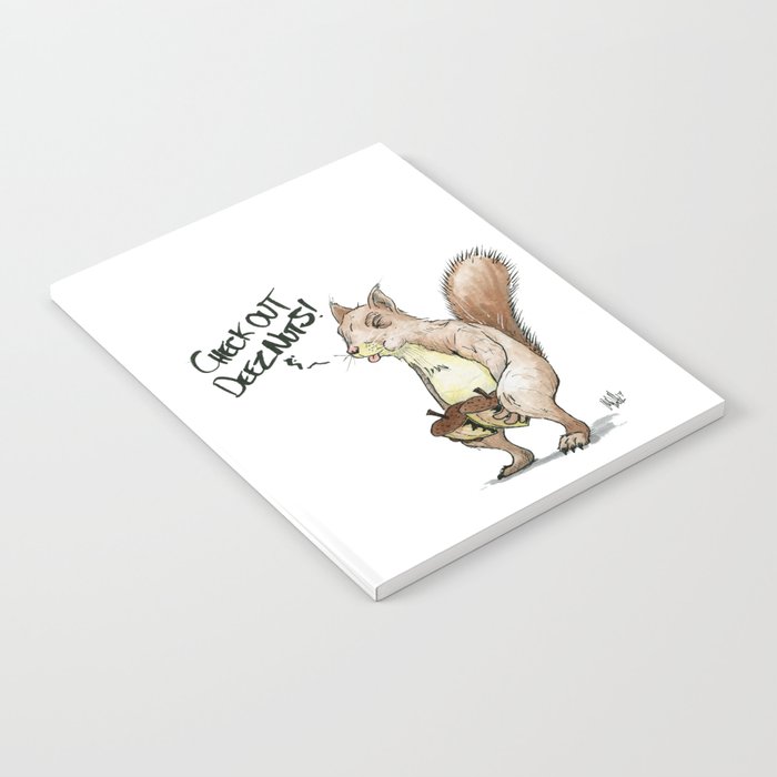 A Sassy Squirrel Notebook