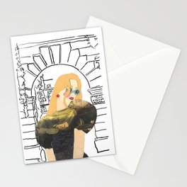 True Blue Fashion Queen  Stationery Cards