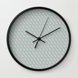 Practically Perfect - Penis in Blue Wall Clock