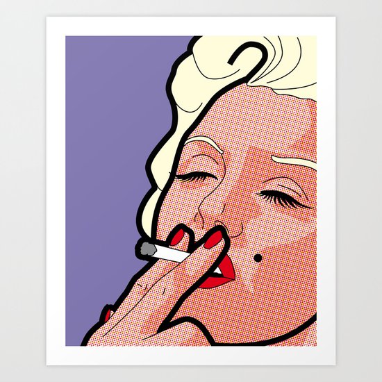 Pop Icons - Marilyn Art Print