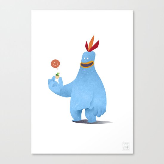 Chirpy Chick Canvas Print