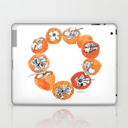 Persimmon Wreath Laptop & iPad Skin