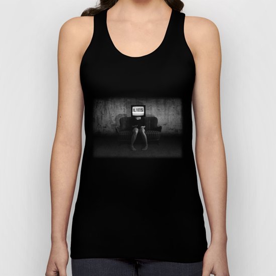 Lies Unisex Tank Top