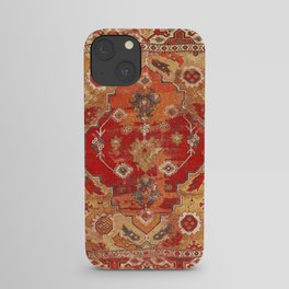 Transylvanian West Anatolian Carpet Print iPhone Case