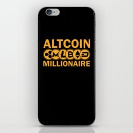 Altcoin Millionaire iPhone Skin