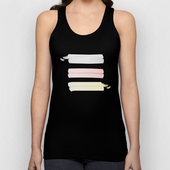 silver pink and gold Unisex Tank Top