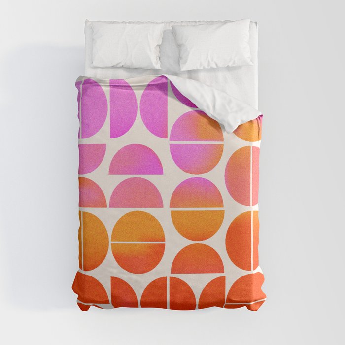 Playful, Vivid Abstract Duvet Cover