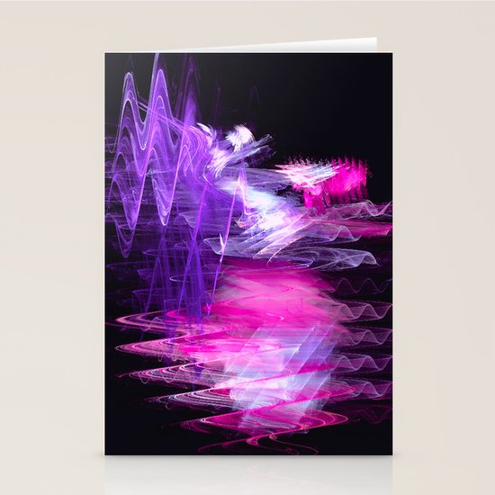 Waves Stationery Cards