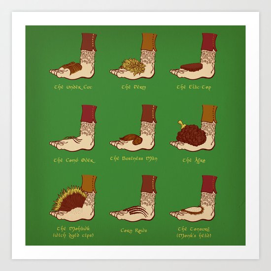 Shire Styles Art Print