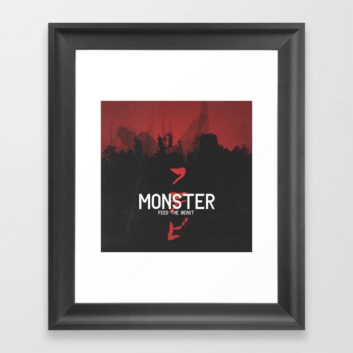 Monster Framed Art Print