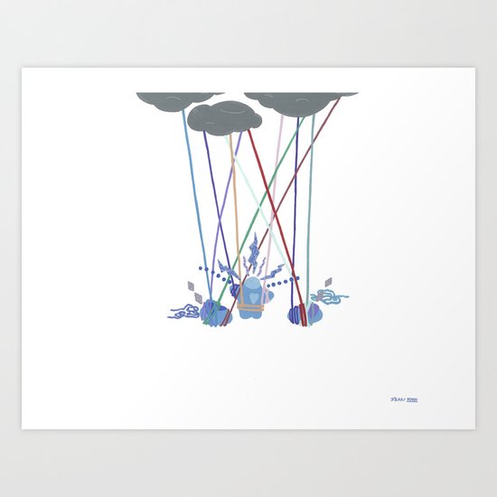 The Road to Self Actualization, II Art Print
