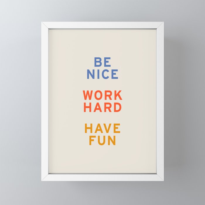 Framed Mini Art Print