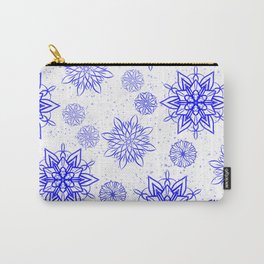 Snowflakes Carry-All Pouch