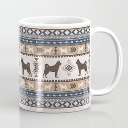 Boho dogs | Elkhound/Jämthund tan Coffee Mug