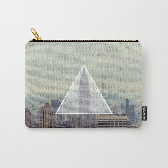 New York Triangle Carry-All Pouch