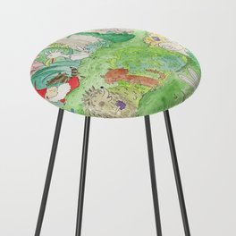 Forest Critters Counter Stool