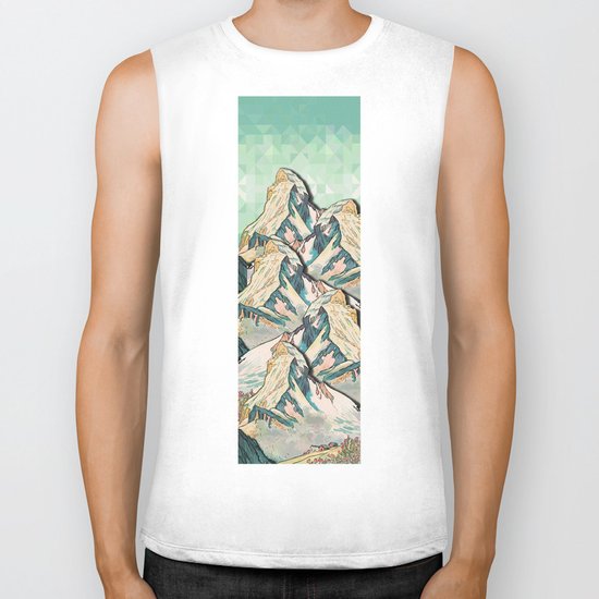 The Great, Great Night Mountain No. 8 Biker Tank