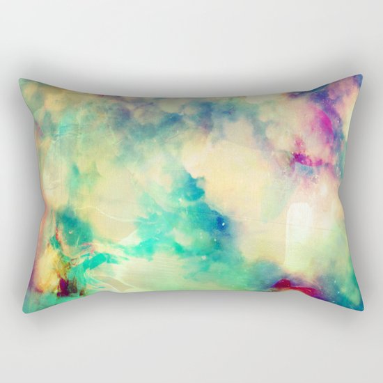 Fume Color Splash 02 Rectangular Pillow