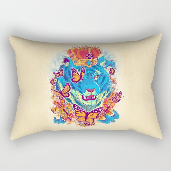 The Siberian Monarch Rectangular Pillow