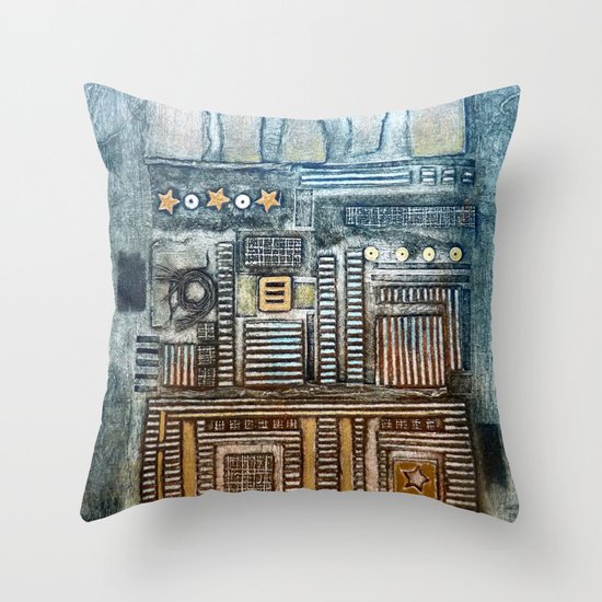 Cityscape Throw Pillow