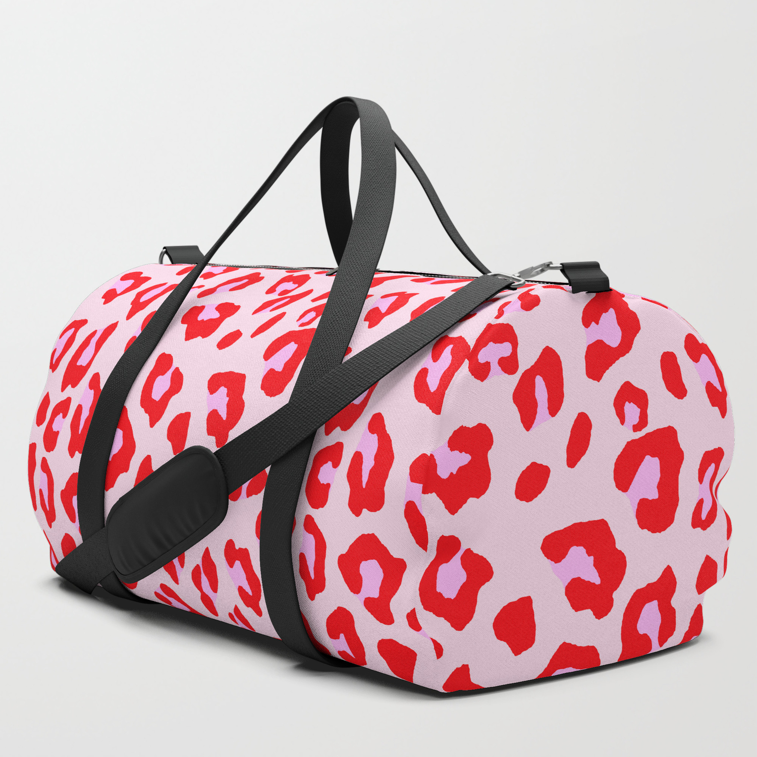 duffle bag red