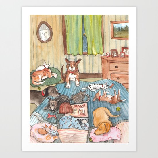 Foster Art Print