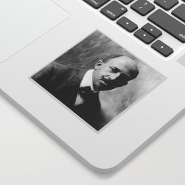 WEB Du Bois Portrait - 1918 Sticker