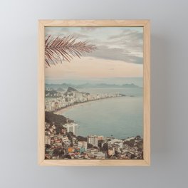 Rio de Janeiro Paradise Views Framed Mini Art Print