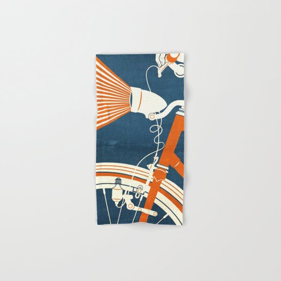 Bicycle Light Hand & Bath Towel