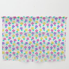 Wild colorful spring flowers Wall Hanging