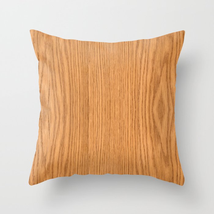 Wood Grain 4 Throw Pillow