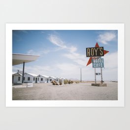 Roy's Motel Art Print