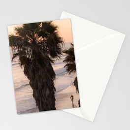 Sunset Beach Surf Stationery Card