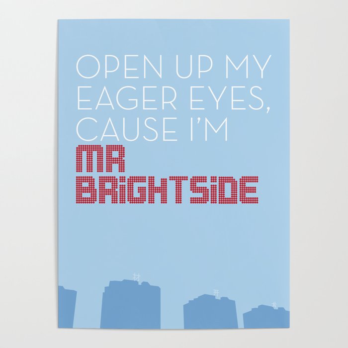 Mr Brightside Poster
