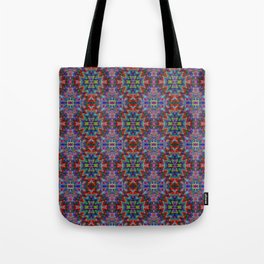 Psychedelic mandala Into colour Tote Bag