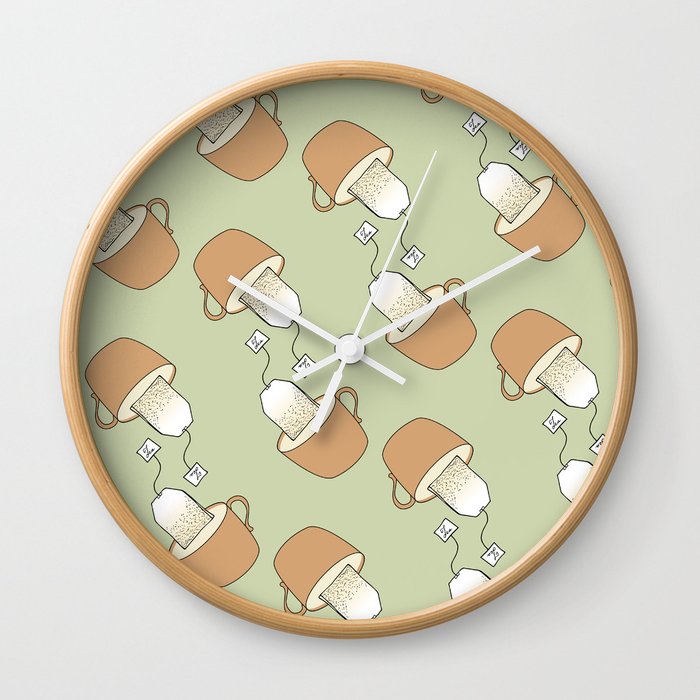 Tea Wall Clock