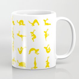 K's Yogi Bunnies Yellow Coffee Mug