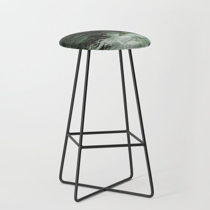 Twombly Green Water 1988 Bar Stool