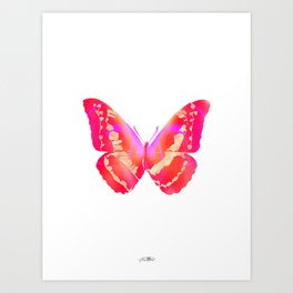 butterflies / psyche 053 Art Print