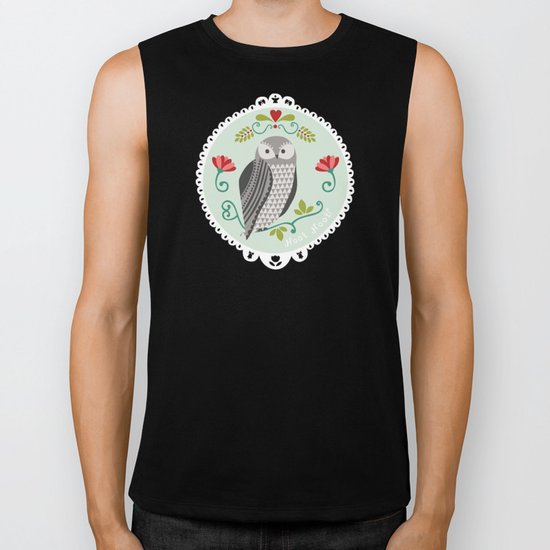 Piccola Damigella Gufo Biker Tank