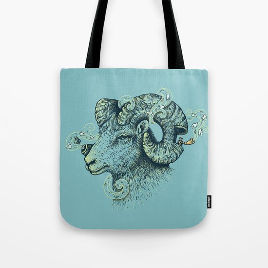 Big Horn Invocation Tote Bag