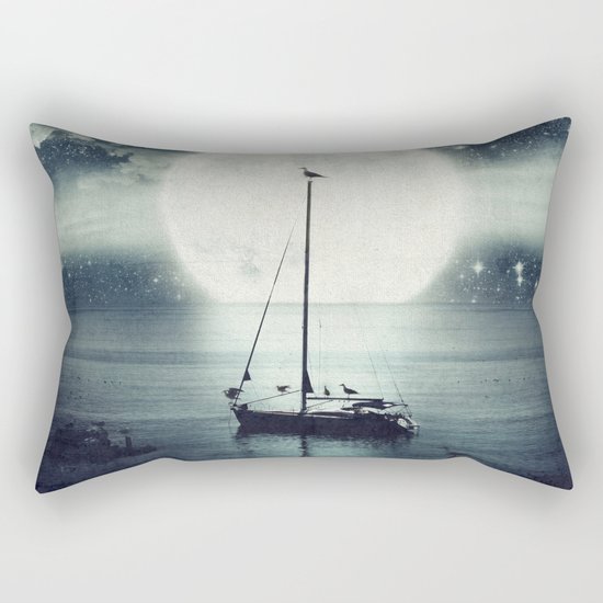 A Journey Under A Starry Night Sky Rectangular Pillow