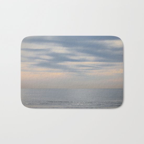 Morning at the ocean Bath Mat