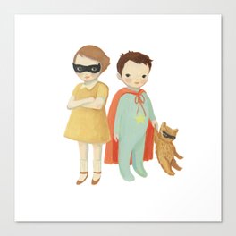 Superhero Kids by Emily Winfield Martin Canvas Print