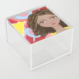 Curly Delight Acrylic Box