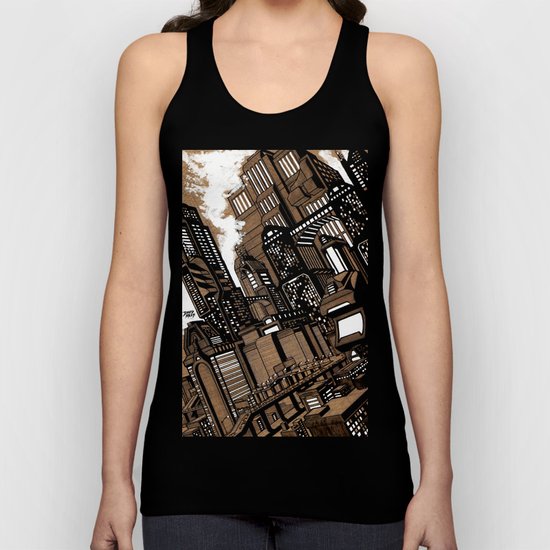 Cityscape Unisex Tank Top