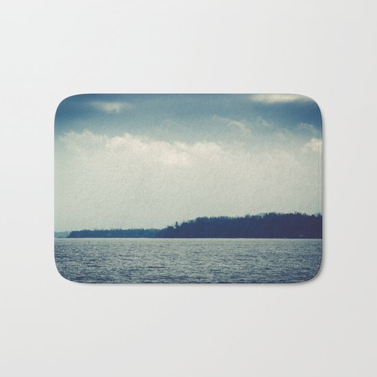 The Past Is Gone Bath Mat